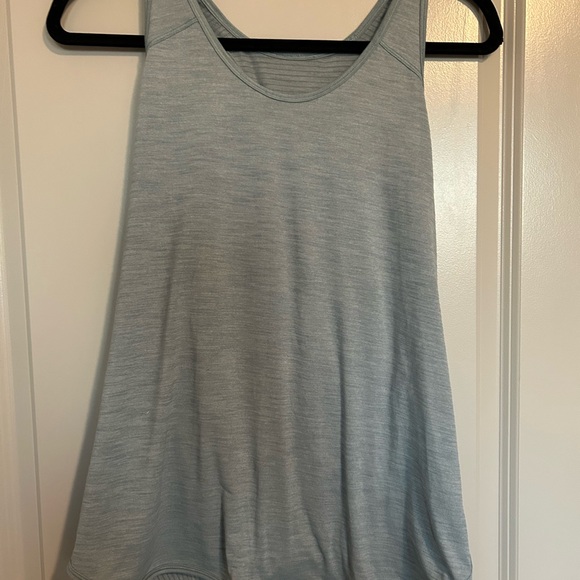 lululemon athletica Tops - Lululemon Light Blue Tank Top